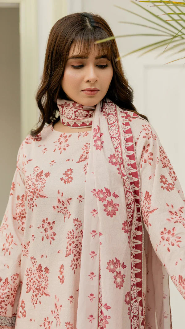 Women Khaddar 3pc Suit